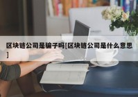 区块链公司是骗子吗[区块链公司是什么意思]